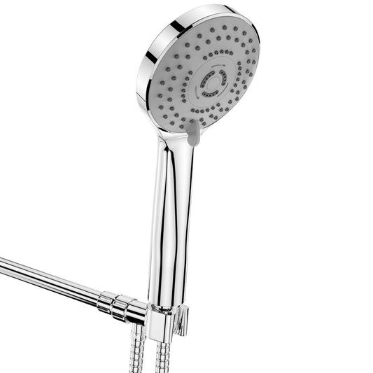 Lafati Shower Head with Handheld Rain Shower head with 60" Hose and Adjustable Brass Joint Holder- Detachable Heads for Bathroom Upgrade