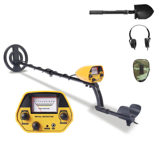 Metal Detector for Adults & Kids Professional Gold Detector 8" IP68, type 2, Waterproof Coil High Accuracy Adjustable Gold Detector
