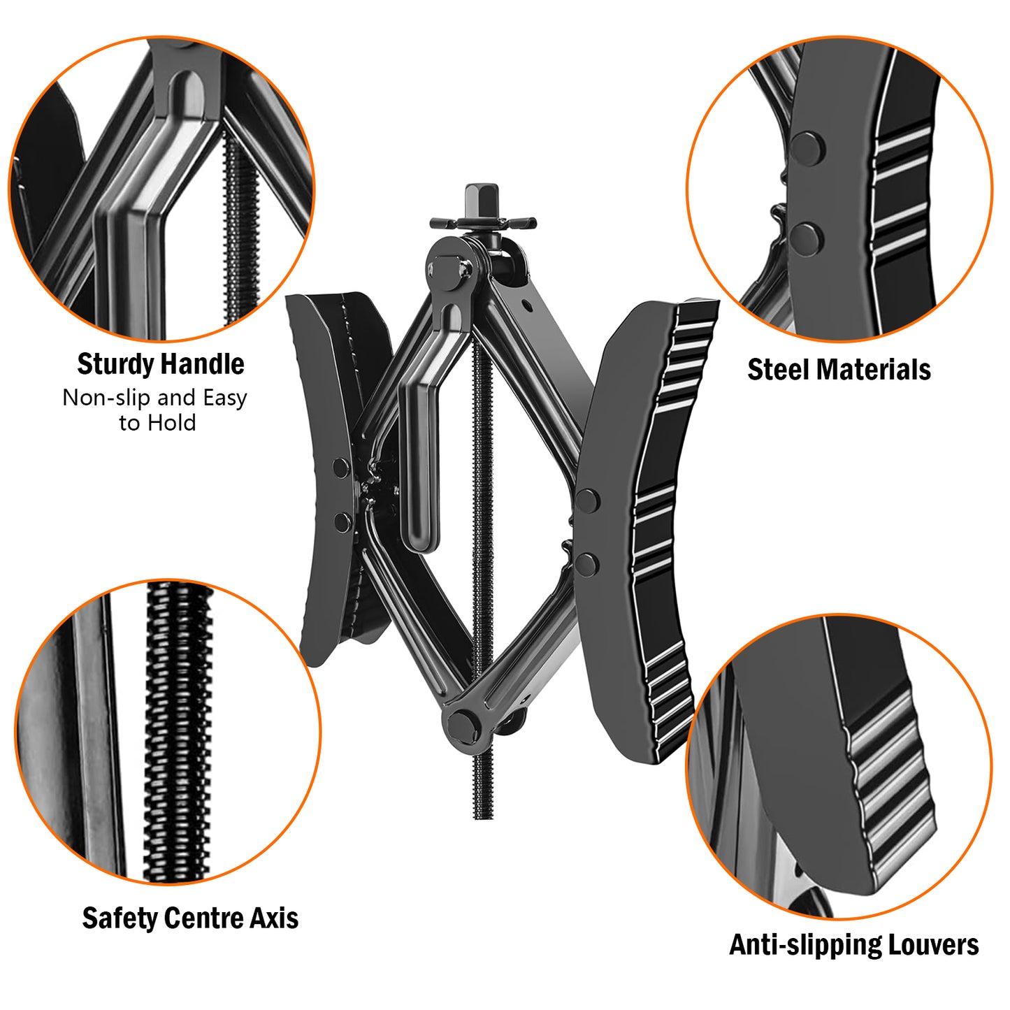 Camper Wheel Chock Stabilizer 2 Sets for RV Travel Trailer Heavy Duty X-Shaped RV Stabilizer Wheel Chock Anti-Move Tire Wheel Chock