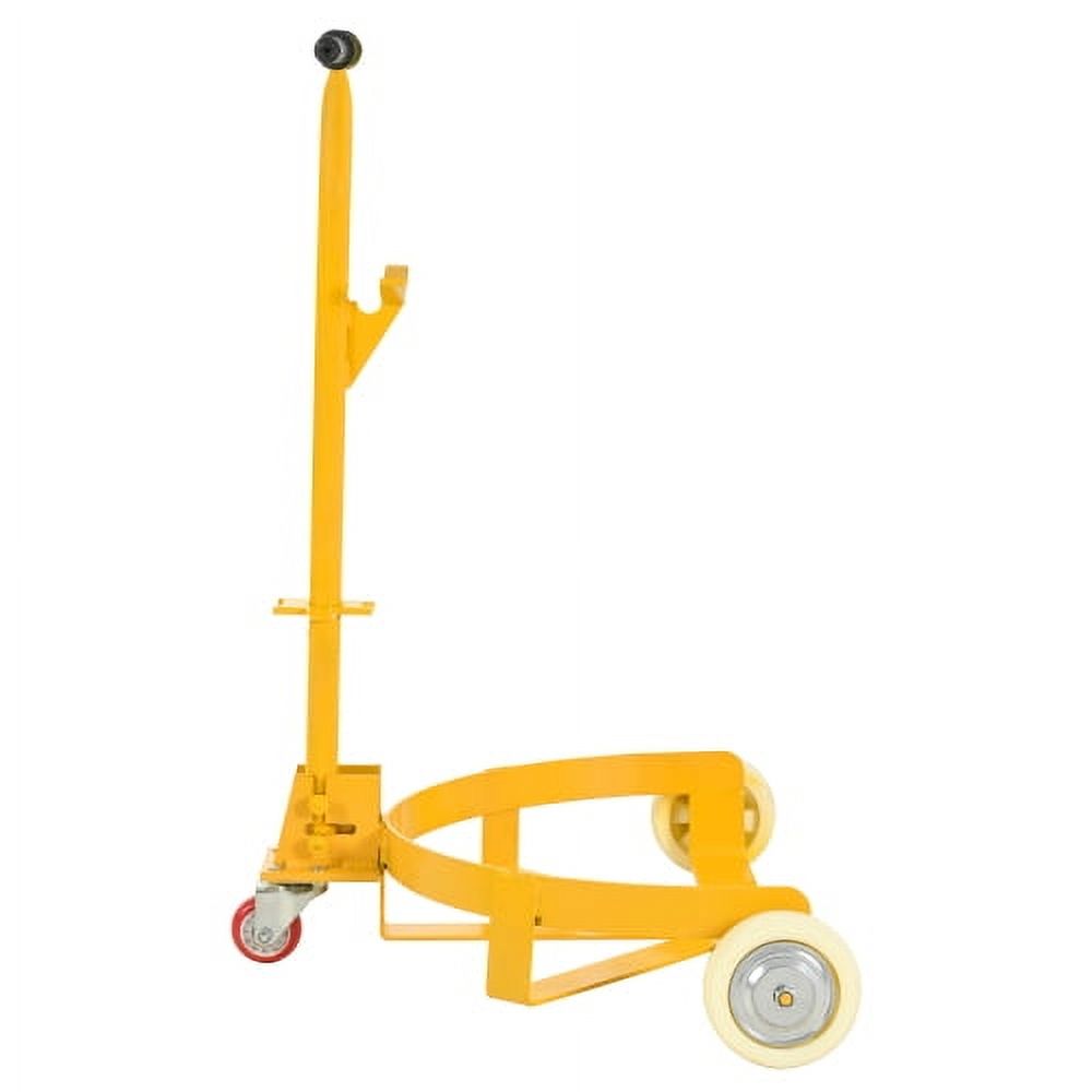 Effortless Transportation with 55 Gallon Drum Dolly - Steel Oil Drum Roller Cart - 1200 lb Capacity