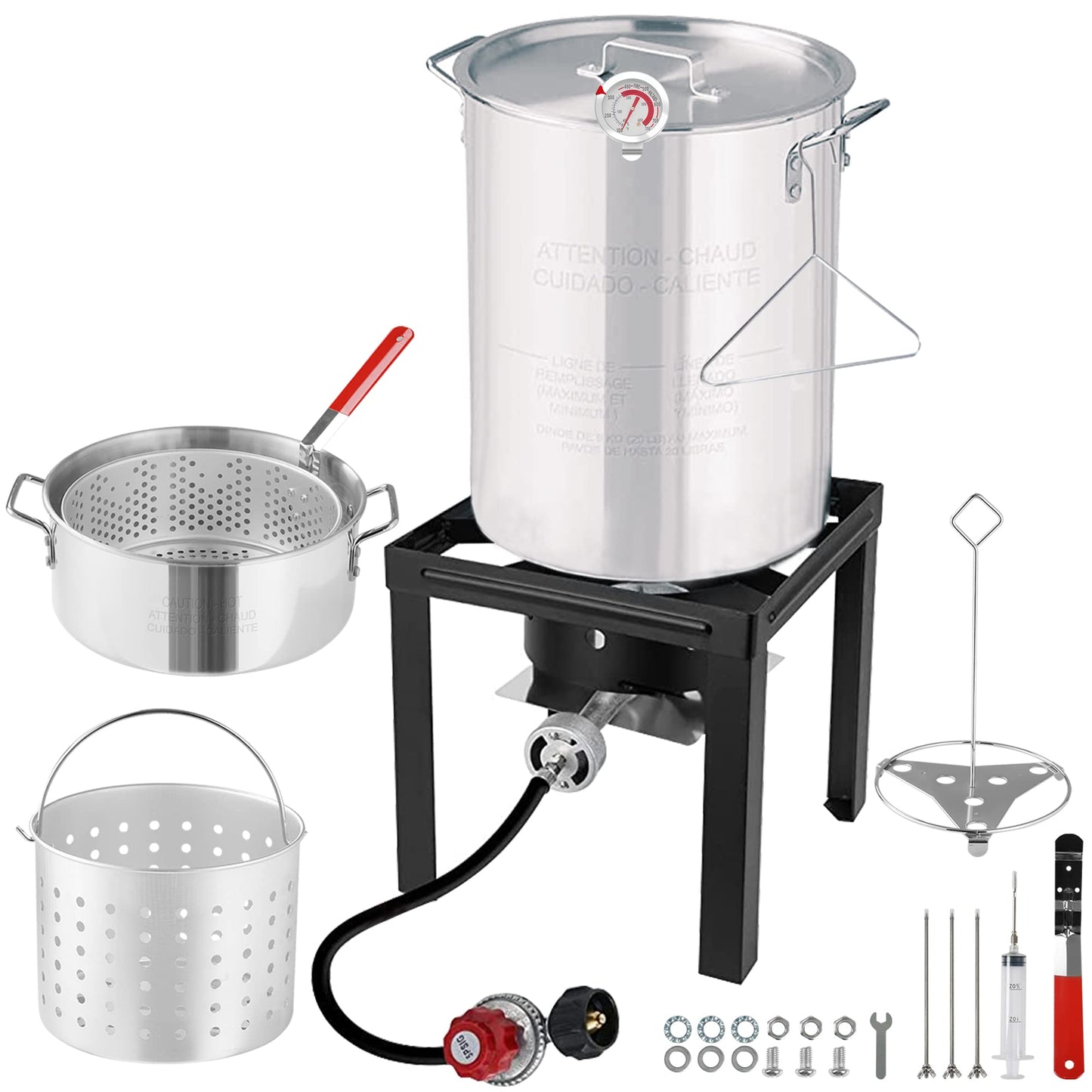 Lafati Outdoor Turkey Fryer Set Seafood Boiler Kit