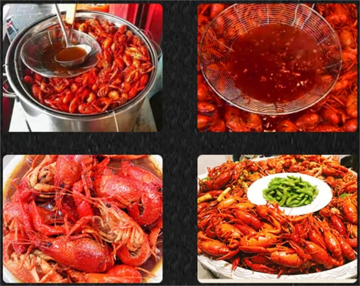 Propane Outdoor Turkey Fryer Set Seafood Boiler Kit with 55000 BTU Gas Burner and Heavy Duty Steel Frame