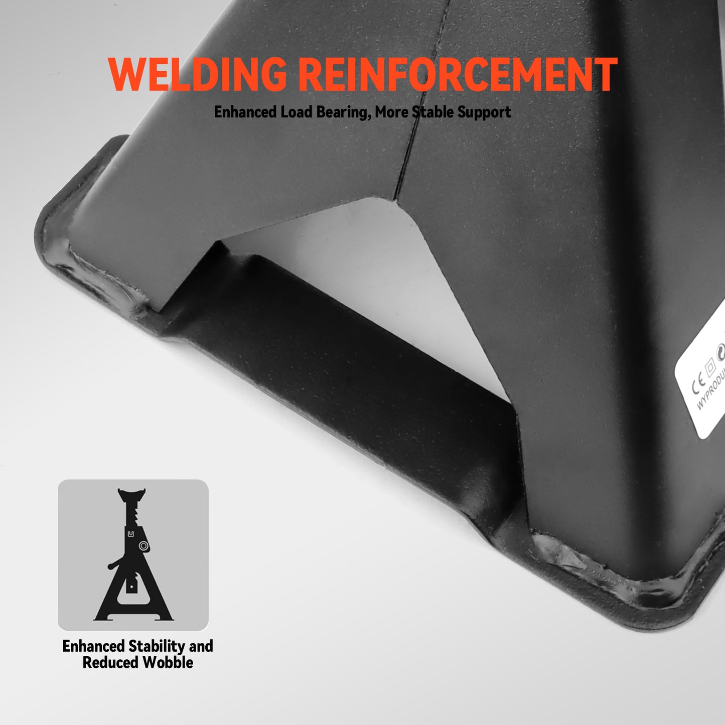 Lafati Jack Stands 3 Ton(6600 LBs) Lifting Car Stand, Fit Use for Cars Automotive Sedans, 2 Pack