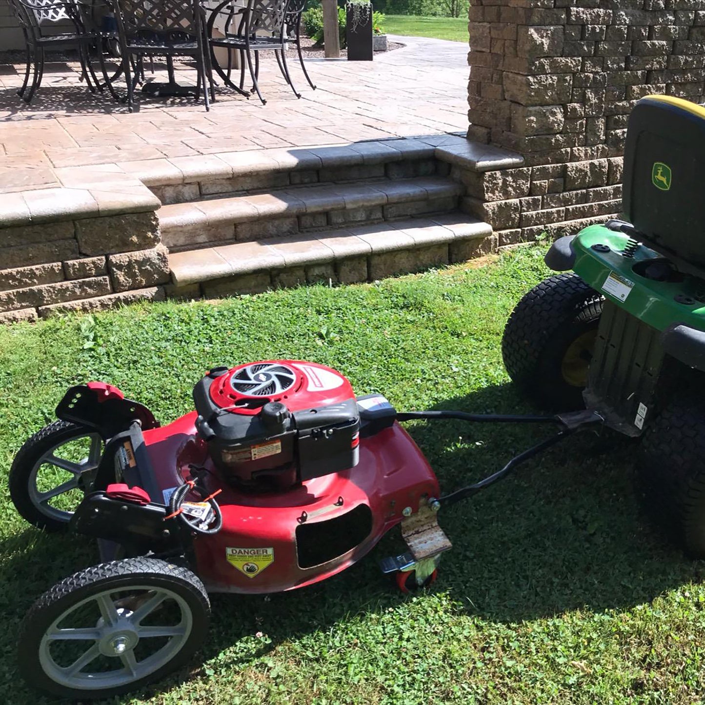 2 Pack Trailer Tire, 6PR,4.80-12,12" Rims 5 Lug White Spoke Wheel, Load Range C,Rubber