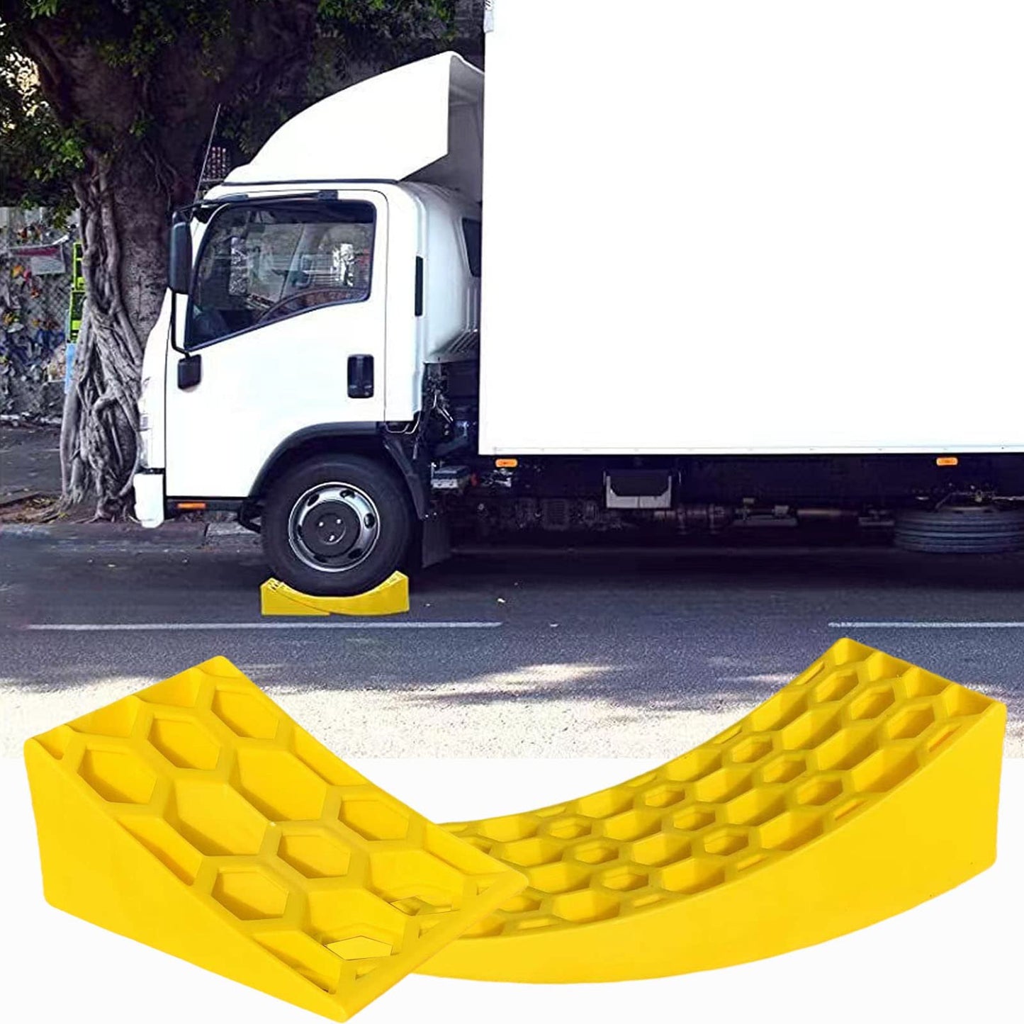 Camper Leveler 2 Pack,Rv Accessories for Travel Trailers  RV Leveling Blocks Ramps Kit for Travel Trailer