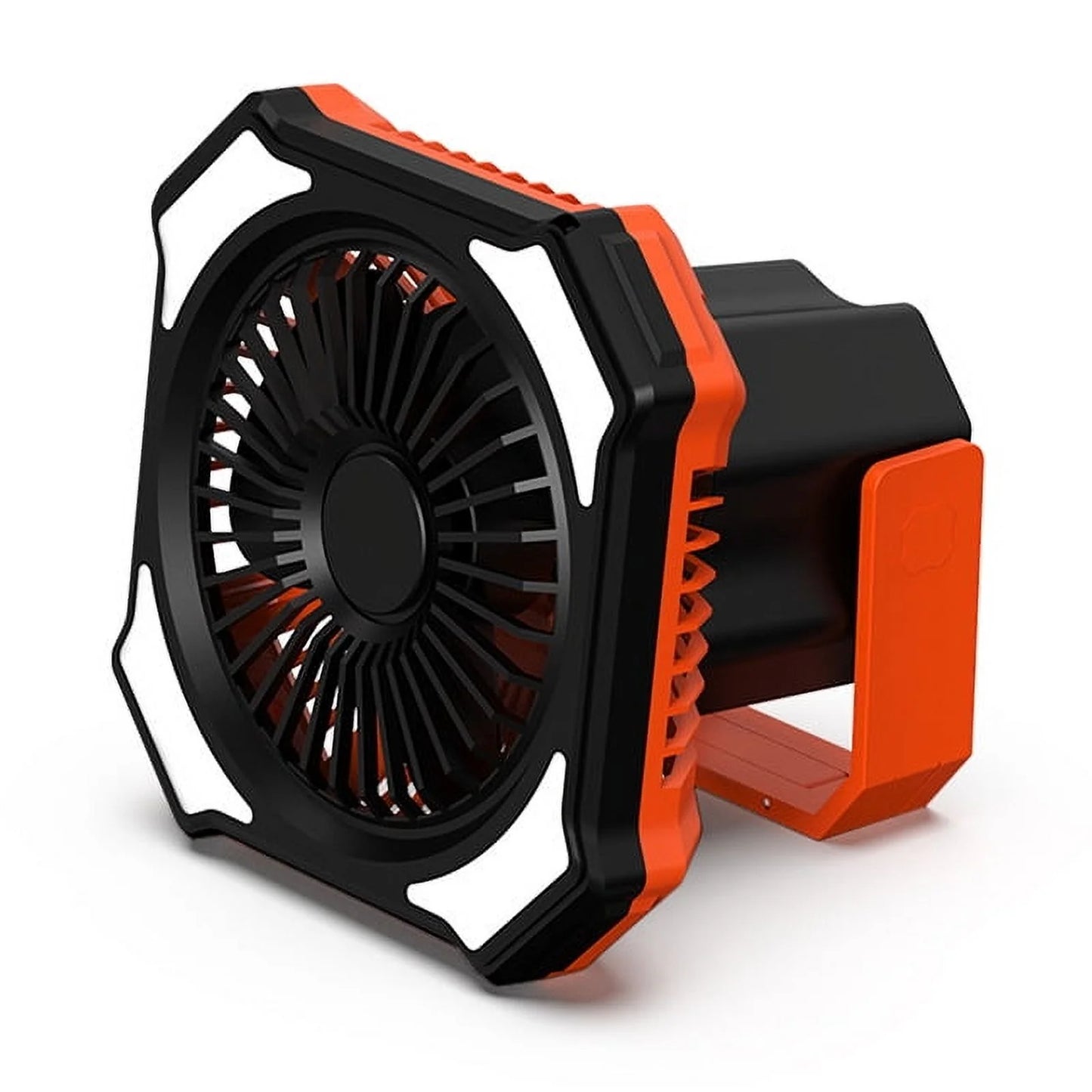 Camping Fan with LED Lantern, 10000mAh Rechargeable Portable Tent Fan with Remote Control, Power Bank, 180°Head Rotation, Perfect Quiet Battery Operated USB Outdoor Fan for Picnic, Barbecue