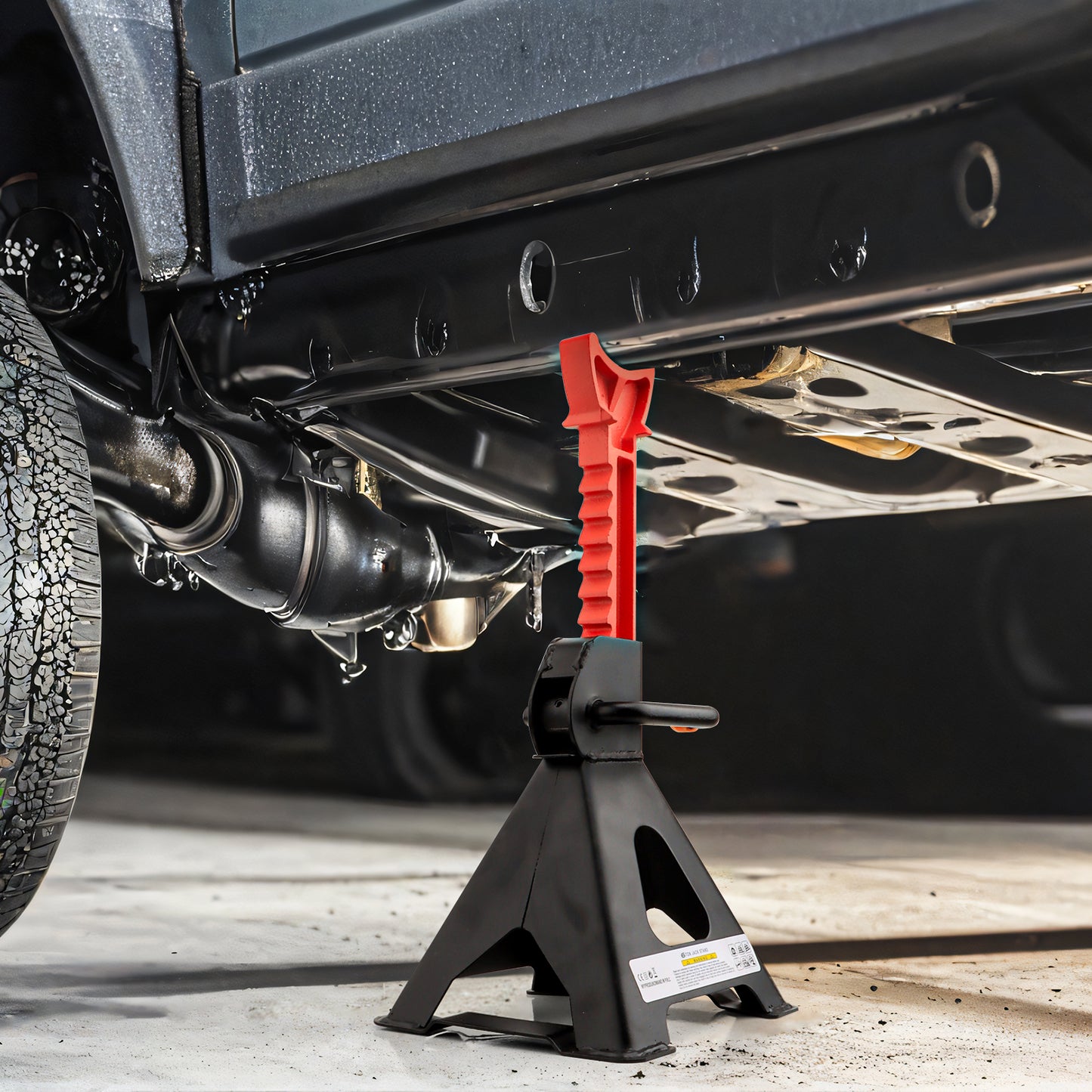 Lafati Jack Stands 6 Ton(123,00 LBs) Lifting Car Stand, Fit Use for Cars Automotive Sedans, 2 Pack