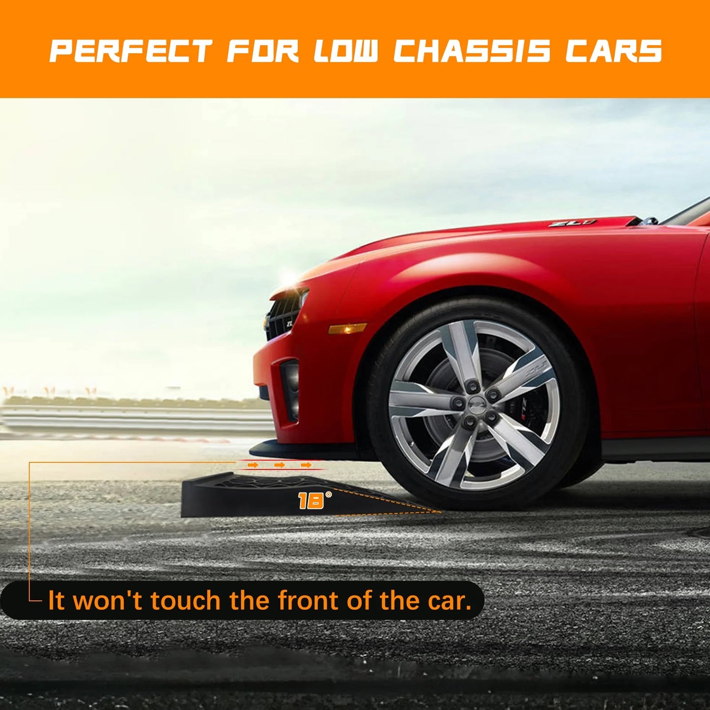 Car Ramp,Slow Profile Car Ramps,Rhino Ramps Driveway Ramp,2 Pack for Lift Vehicle Maintenance