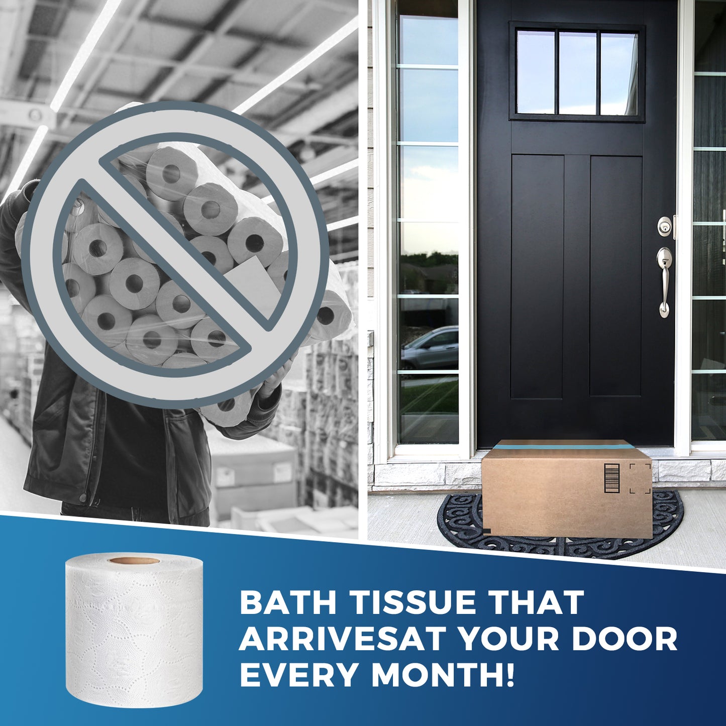 RV Toilet Paper, Septic Tank Safe- 12 Rolls,2-Ply 400 Sheets - Fast Dissolve Bath Tissue for Camping, Marine, RV Holding Tanks, Biodegradable