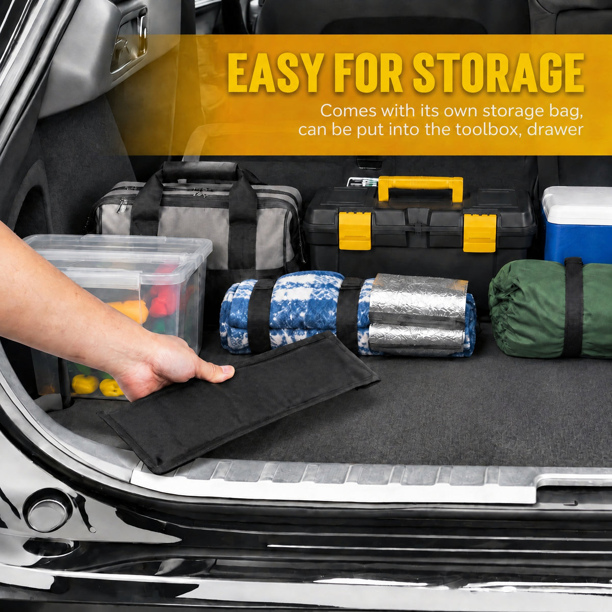 Lafati Telescoping Lug Wrench Wheel Lug Wrench Kit, Extendable Tire Jack Wrench Tool with 1/2" Drive Cr-V Sockets (17/19mm, 21/23mm) & Storage Bag