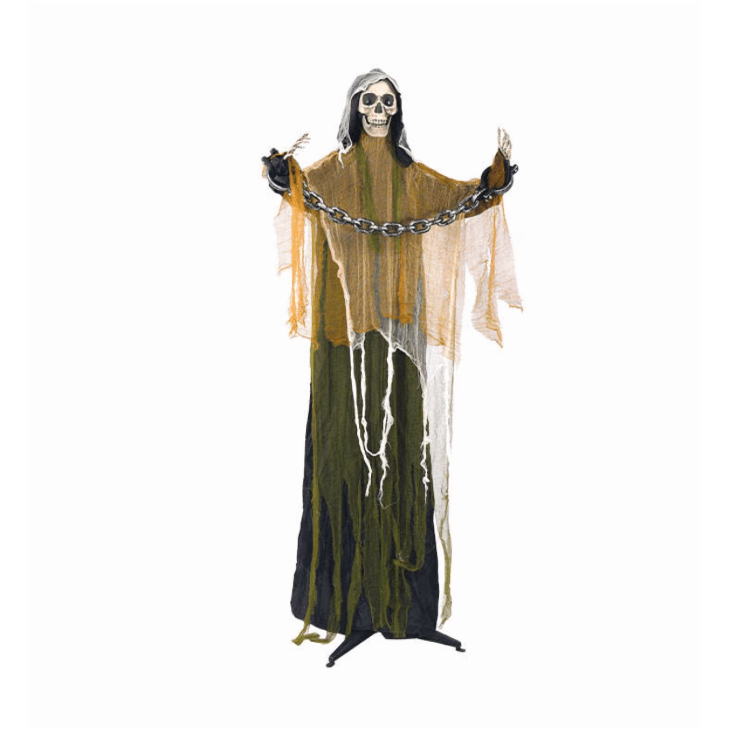 Weswose 6 Ft. Large Animated Root of Evil Prop with Spooky Sound & Touch Activated Sensor – Animatronic Scary Props for Halloween Decorations Outdoor, Indoor, Yard, Garden, Home Party