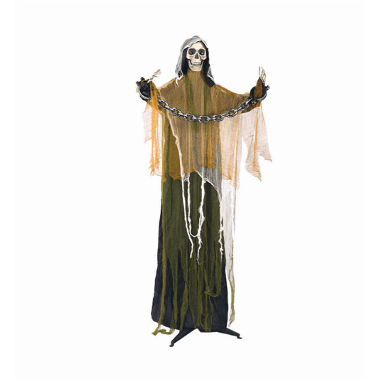 Weswose 6 Ft. Large Animated Root of Evil Prop with Spooky Sound & Touch Activated Sensor – Animatronic Scary Props for Halloween Decorations Outdoor, Indoor, Yard, Garden, Home Party