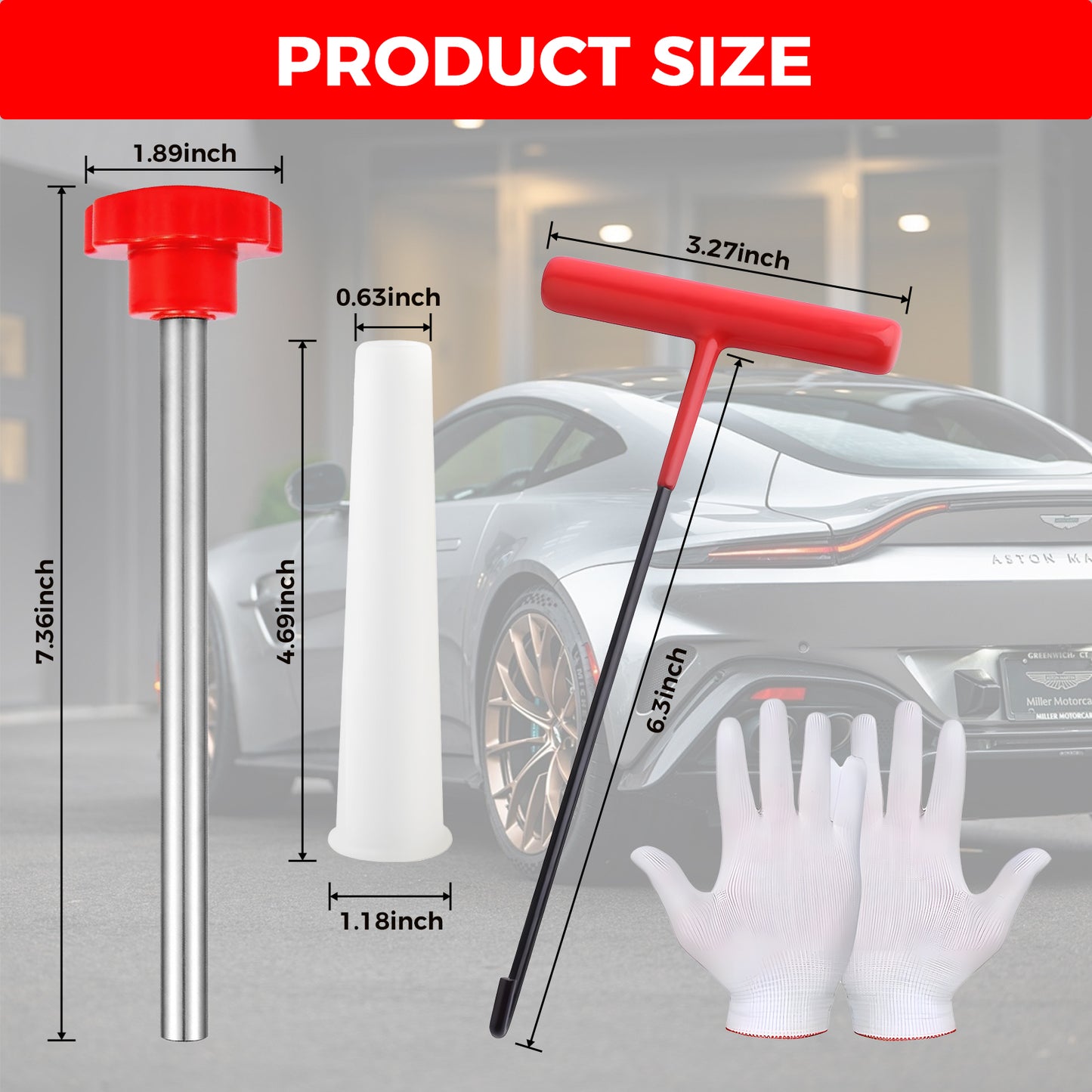 Lafati 45 PCS Valve Stem Core Removal Replacement Tool Kit, Tire Valve Stem Removal Tool and TR412, TR413, TR414 Tire Snap in Short Rubber Valve Stem, 4 Way Valve Core Remover