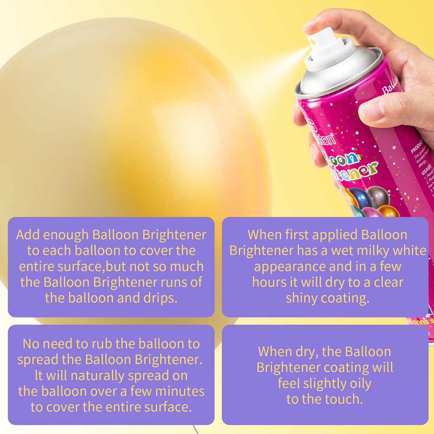Balloon Shine 17oz Balloon Sparkle