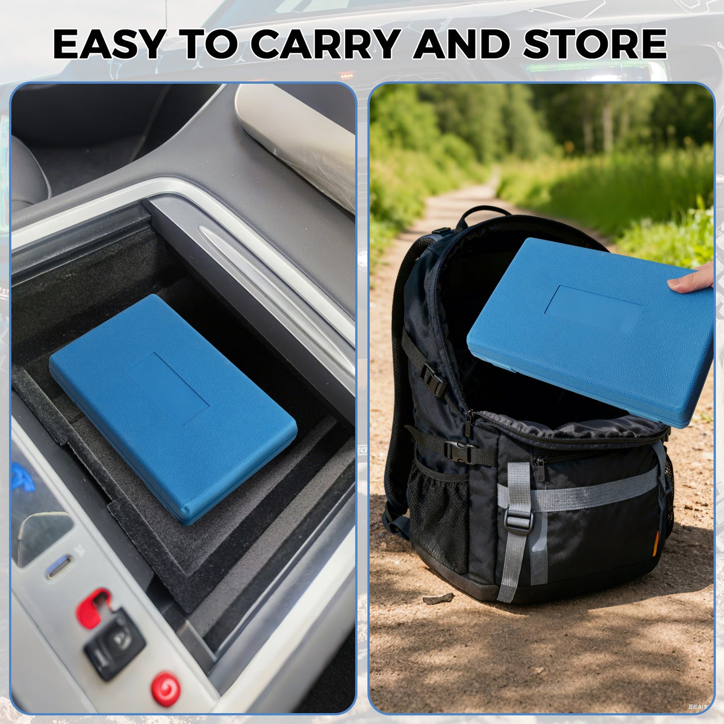 69 Pcs Professional  Tire Repair Kit,Heavy-Duty Universal Plug & Patch Kit for Tubeless Tires, with T-Handle Tool for Car, Truck, Motorcycle, RV and Mores