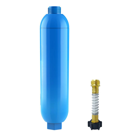 RV/Marine Water Filter, Reduces Chlorine, Bad Taste&Odor for RVs,NSF Certified with Flexible Hose Protector