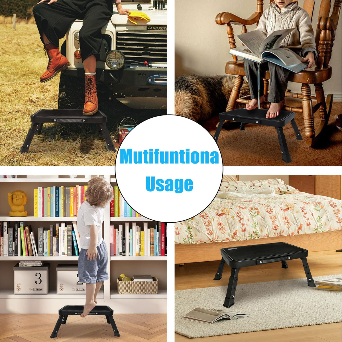 Soft Step Rv Step RV Step Stool Folding Platform Step with 19