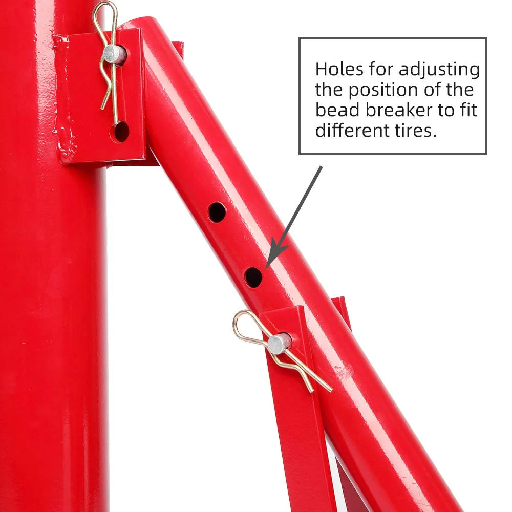 Lafati Manual Tire Changer, Portable Hand Bead Breaker & Mounting Tool for 8” to 16” Tires – Ideal for Home Garage & Small Auto Shops