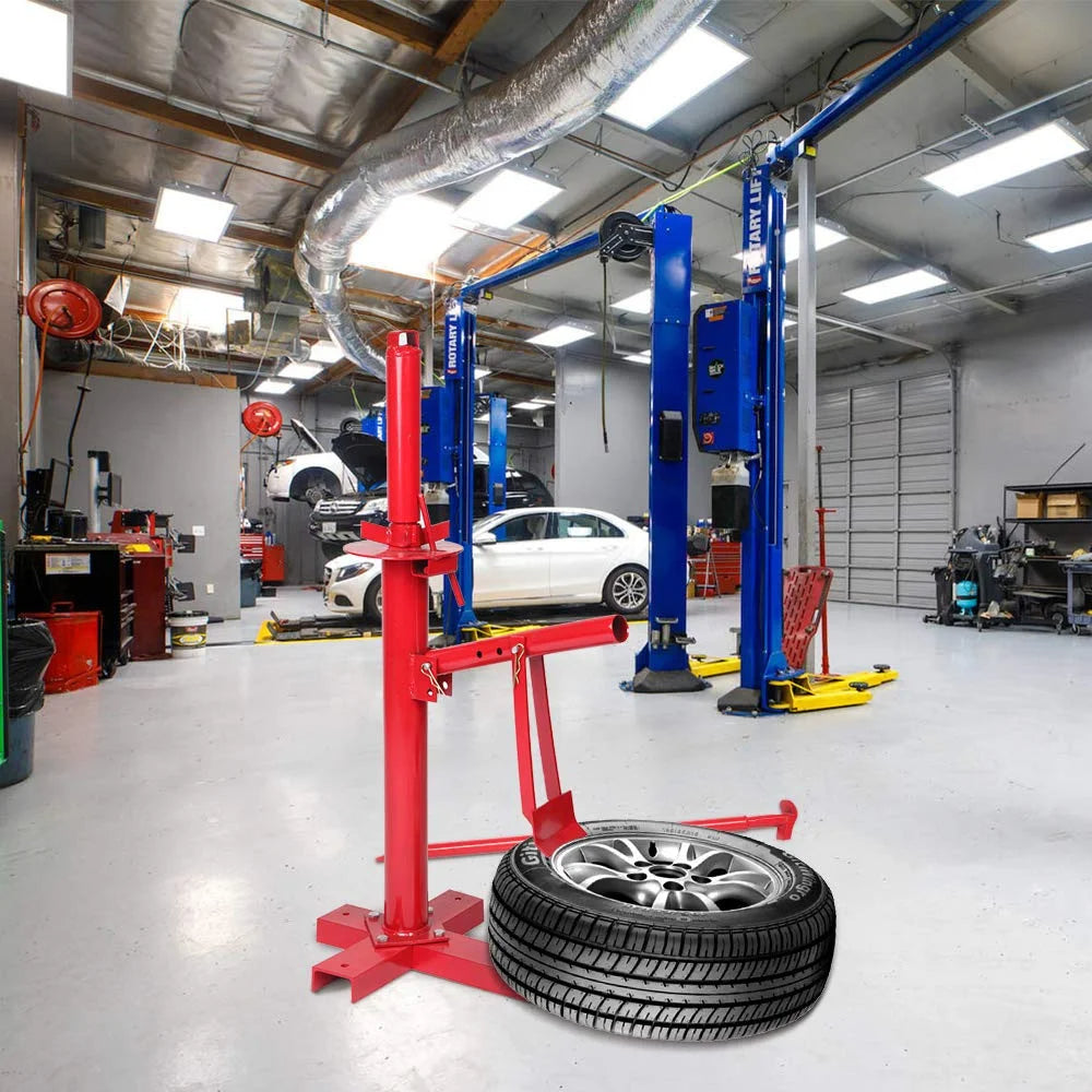 Lafati Manual Tire Changer, Portable Hand Bead Breaker & Mounting Tool for 8” to 16” Tires – Ideal for Home Garage & Small Auto Shops