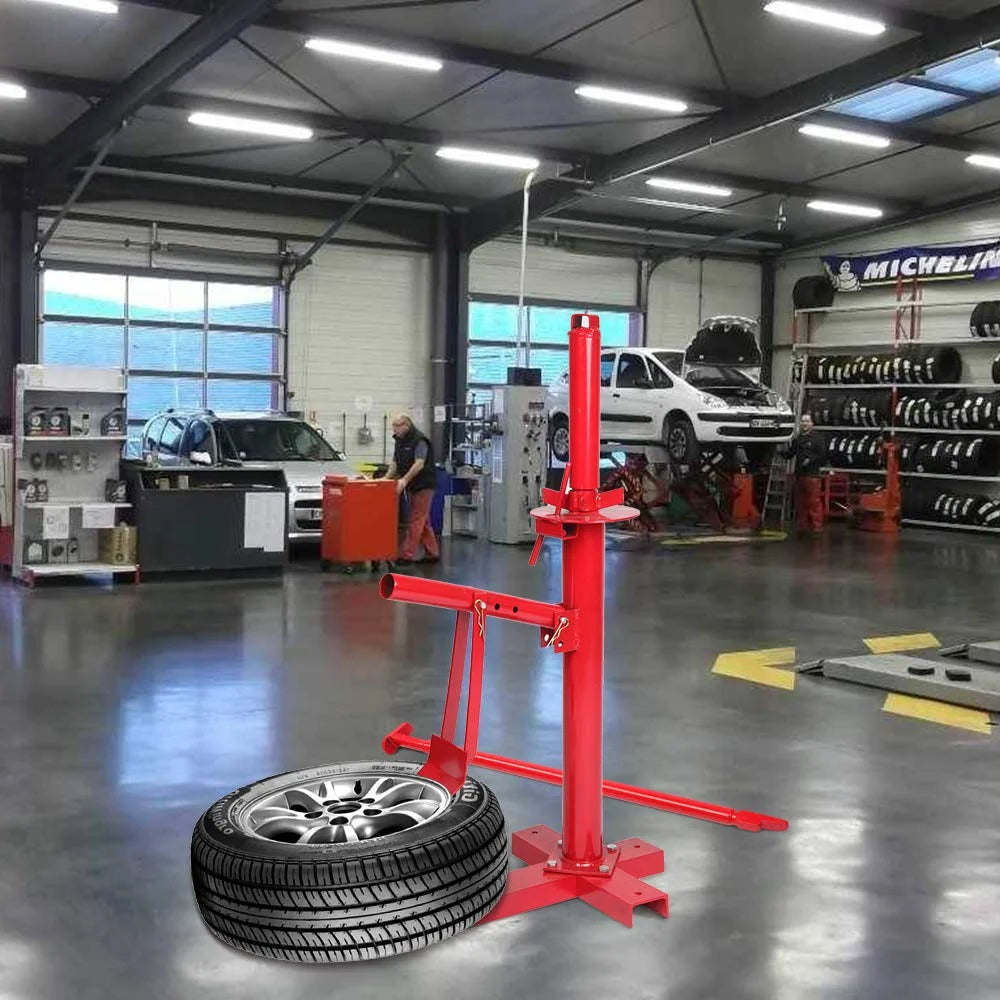 Lafati Manual Tire Changer, Portable Hand Bead Breaker & Mounting Tool for 8” to 16” Tires – Ideal for Home Garage & Small Auto Shops