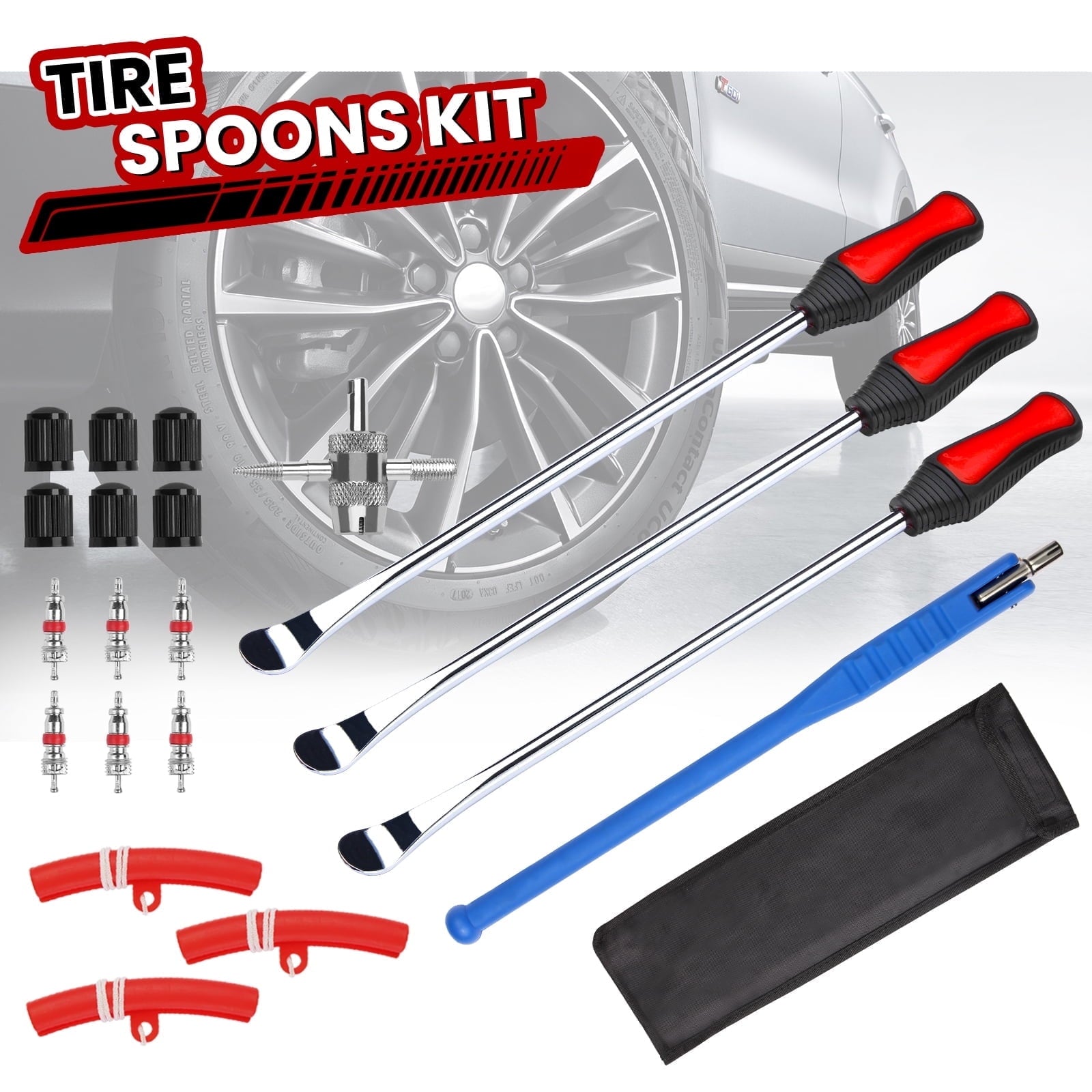 Tire Changing Tool Kit，15