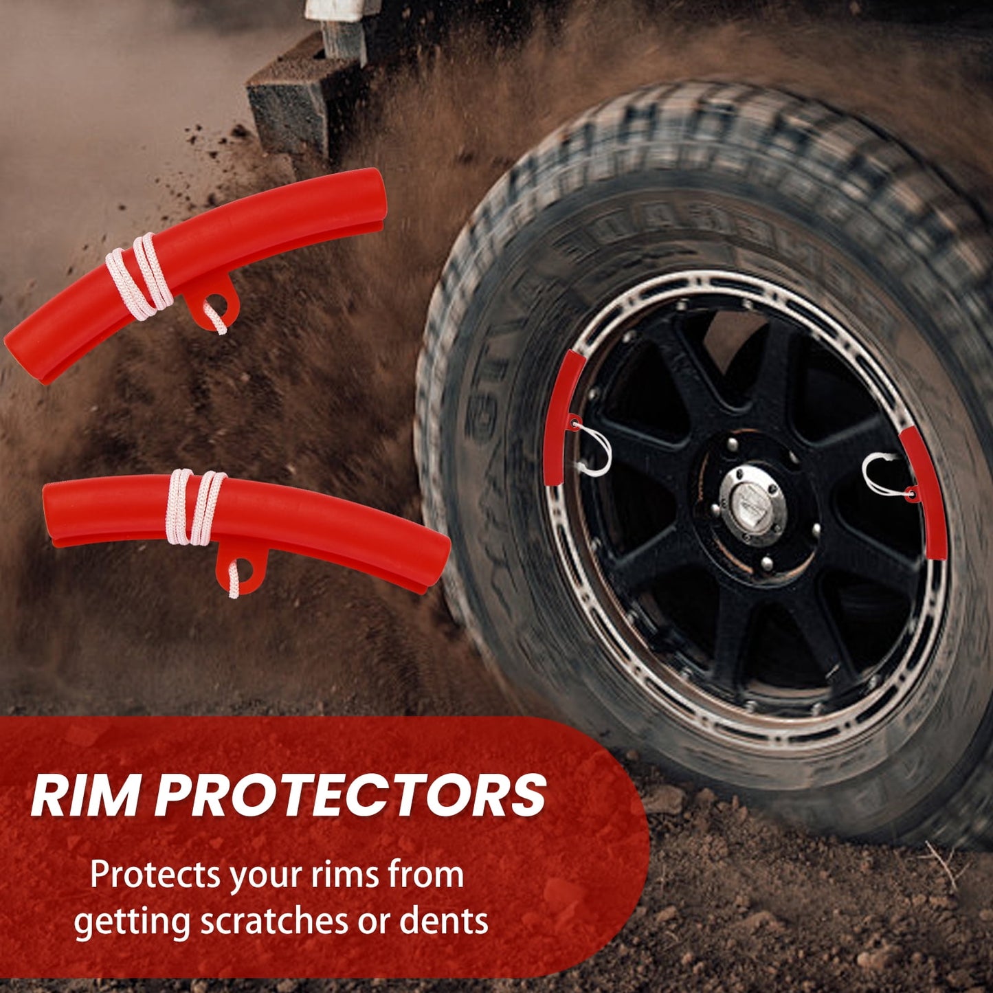 Tire Changing Tool Kit，15" Tire Spoon Kit & Tire Iron with Rim Protectors, Valve Tool & Cores for ATV, Dirt Bike, Motorcycle, 20-Piece